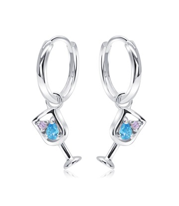 Silver Hoop Earring HO-2555